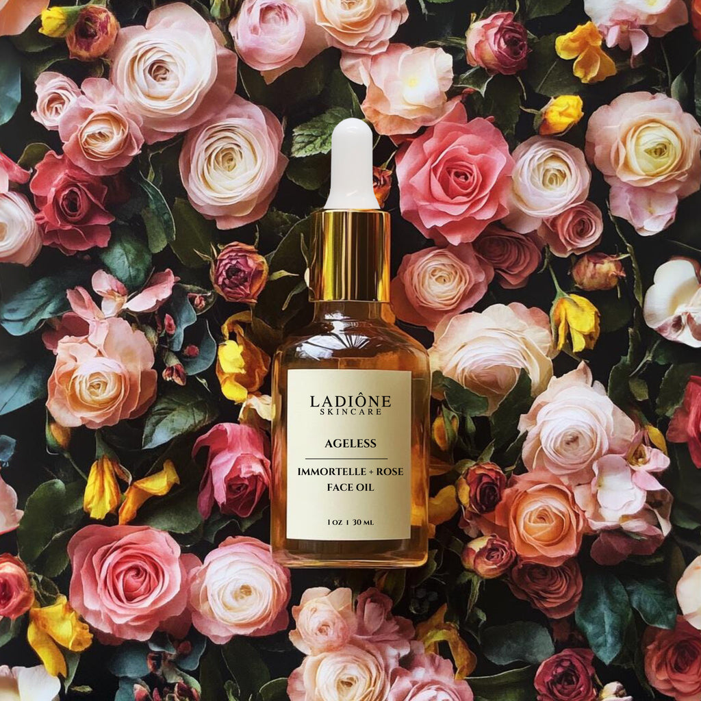 Ageless Rose Immortelle Face Oil Serum (Natural)