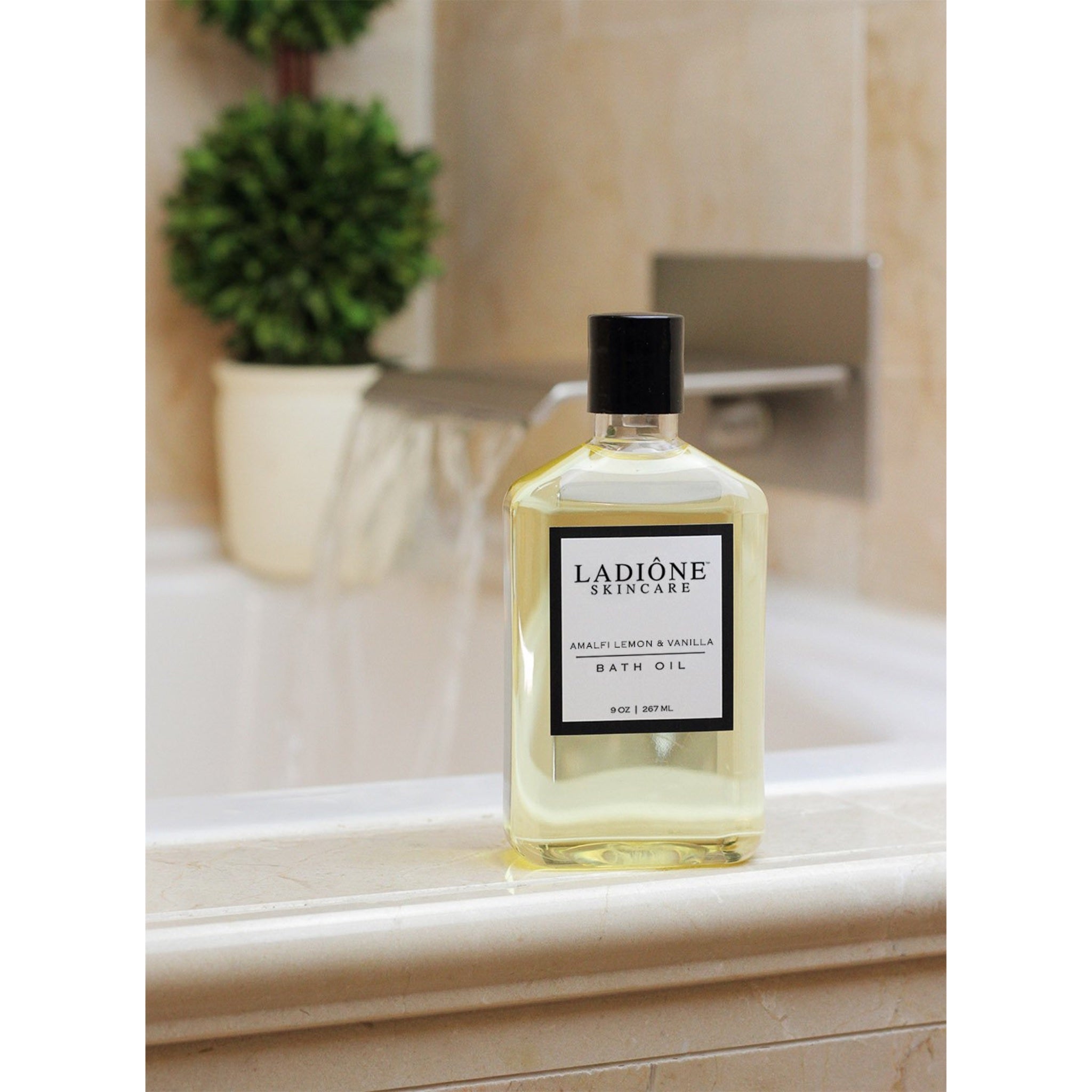 lemon bath oil